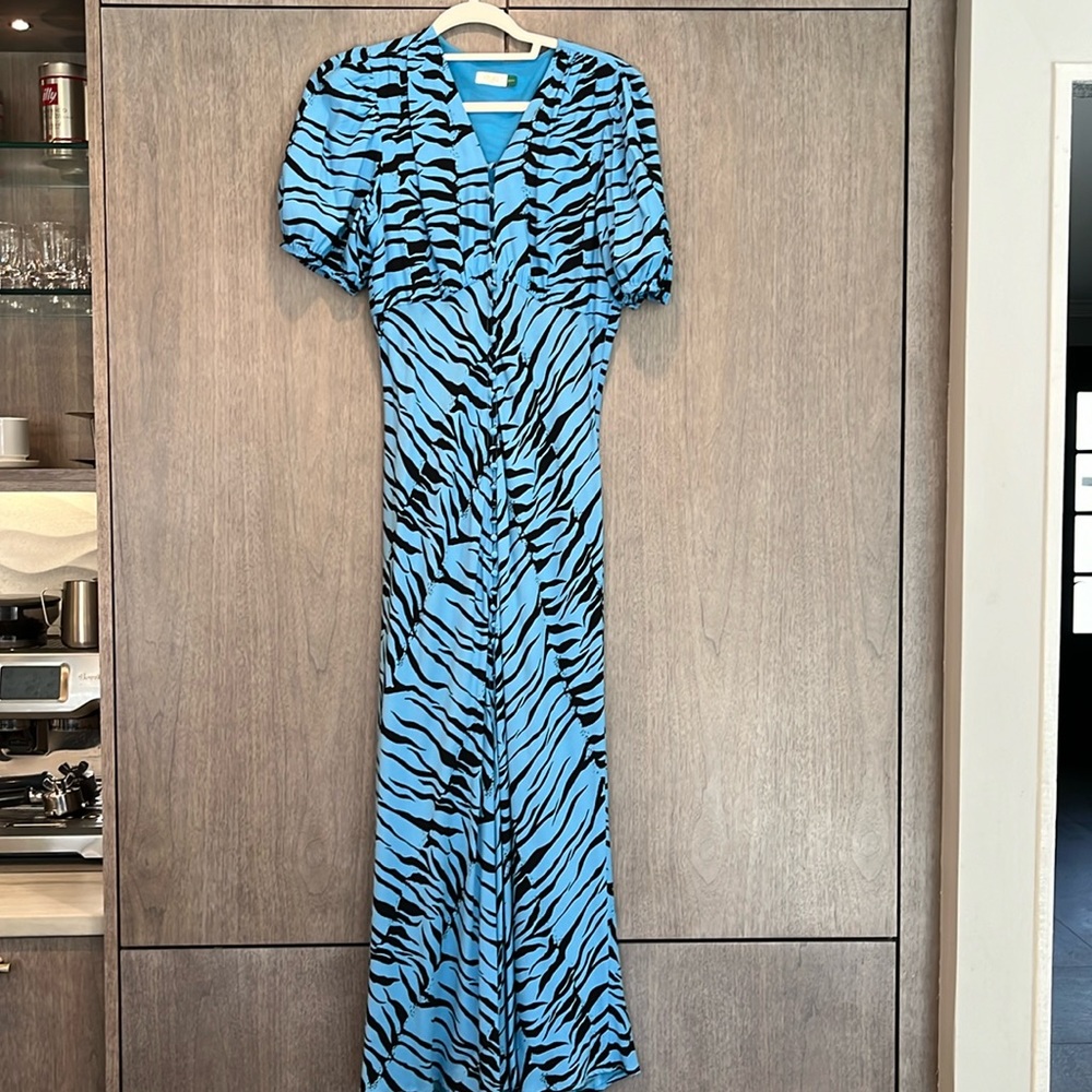 Rixo printed long dress